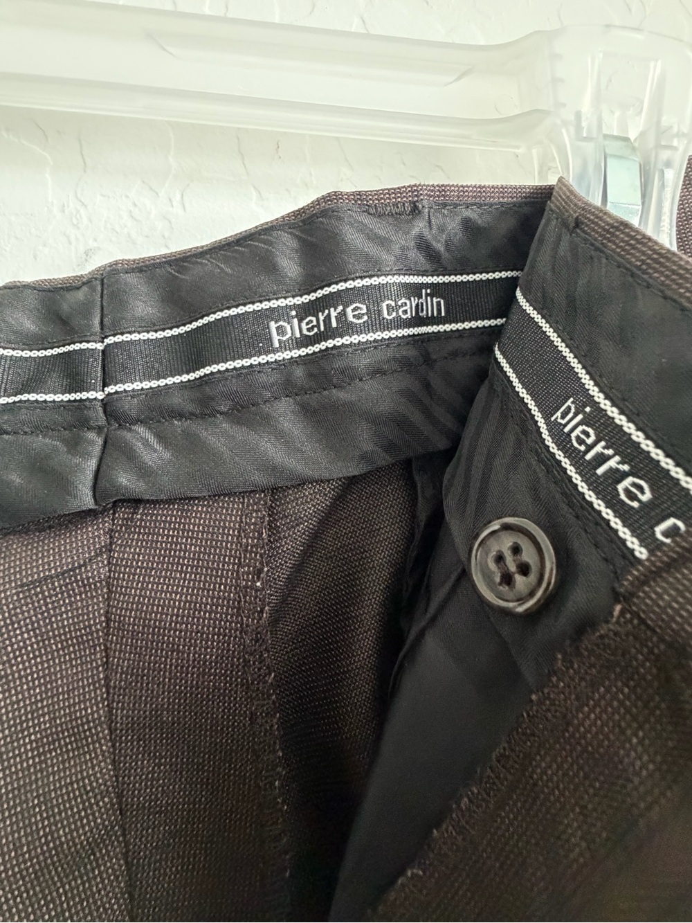 Pierre Cardin Dark Brown Two-Piece Suit - Picture 9 of 12